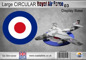 Large Circular Display Base Royal Air Force 3 300mm. Coastal Kits CKS30018 - Picture 1 of 6