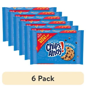(6 pack) CHIPS AHOY! Original Chocolate Chip Cookies, Party Size, 25.3 oz - Picture 1 of 21