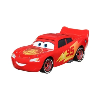 Disney Pixar Cars 1:55 Die Cast - Road Trip Lighting McQueen (HKY34) - Immagine 1 di 4