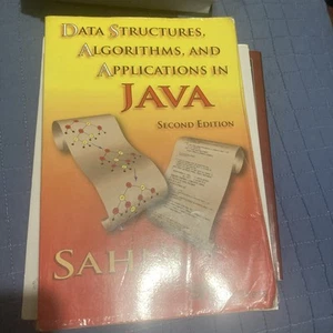 Data Structures, Algorithms, and Applications in Java by Sahni (2004, Paperback) - Picture 1 of 2