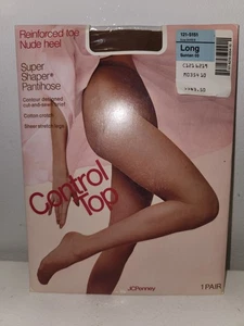 PANTIMEDIAS de nailon JC PENNEY Control Top de colección - largas  - Imagen 1 de 3