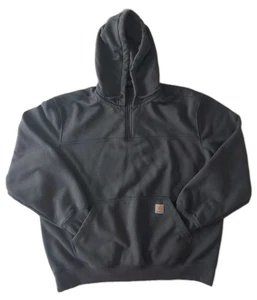Carhartt Rain Defender Hoodie grau Loose Fit Heavyweight Sweatshirt Gr. 2XL - Bild 1 von 7