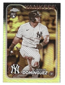 2024 Topps cromo refractor sepia Jasson Dominguez #89 novato radiocontrol - Imagen 1 de 2