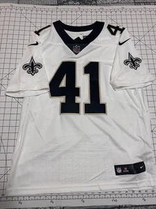 Nike Alvin Kamara #41 New Orleans Saints On Field Stitched Jersey NFL SZ L - Picture 1 of 14