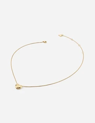 Collana donna Guess Iconique cuore dorato bombato JUBN05541JW - Immagine 1 di 4