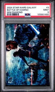 2024 Topps Chrome Star Wars Galaxy Mini Diamond Battle of Kamino PSA 9 - Picture 1 of 2
