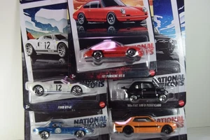 Hot Wheels 2025 Silver Series National Icons - Complete Set of 5 -Porsche 911 R - Picture 1 of 4