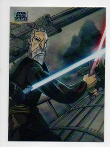 2024 Topps Chrome Star Wars Galaxy - Art of the Sith #AS-5 Count Dooku - Picture 1 of 2