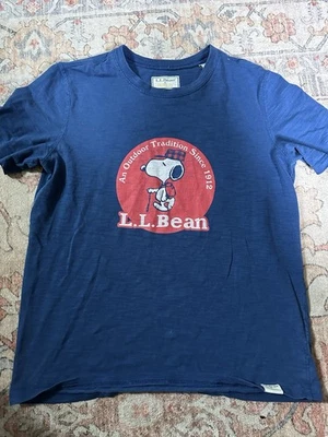 Camiseta L. L.BEAN X Todd Snyder Collab PEANUTS Snoopy Niños L 14-16   Foto 1 de 3