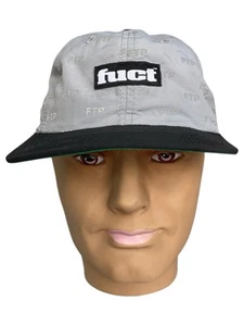 FTP x Fuct 3M Hat Reflective Collab Green Bill Strapback Used Adjustable Ripstop - Picture 1 of 11