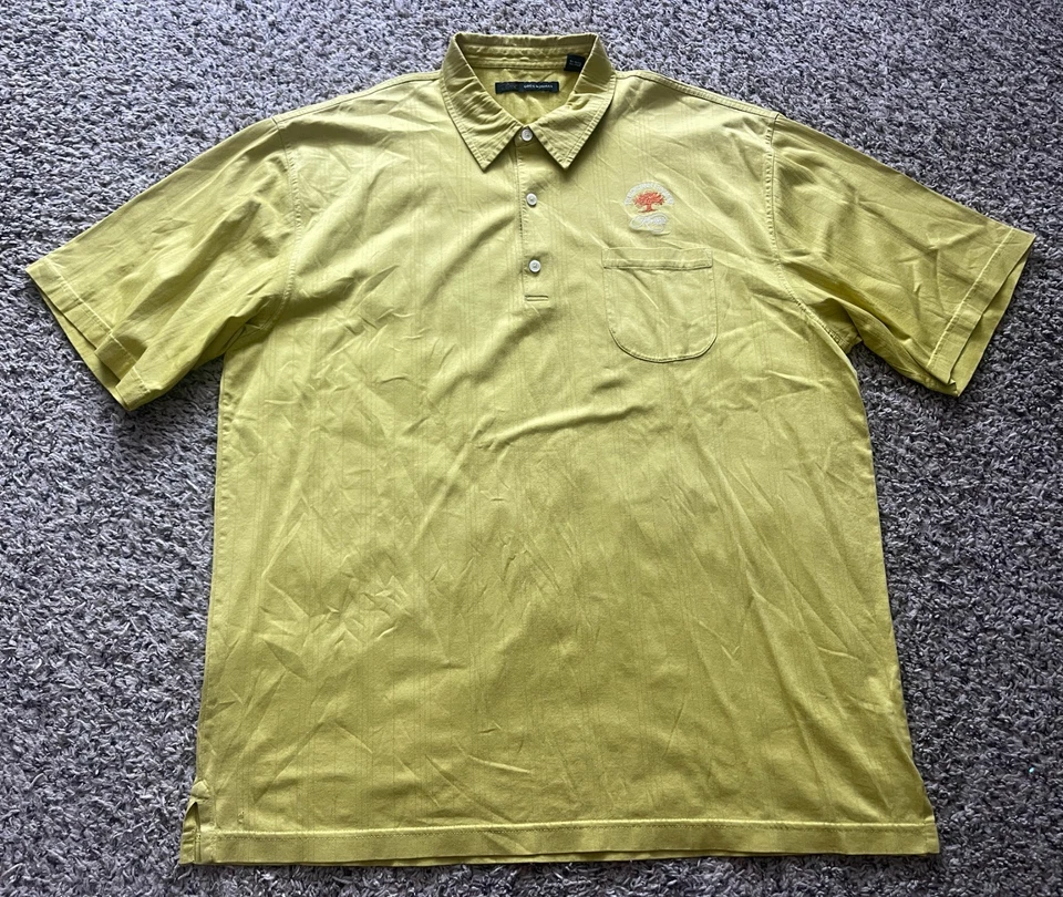 Camisa Polo The Ocean Course Kiawah Para Hombre XL Manga Corta Greg Norman Foto 1 de 4