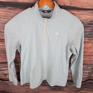 The North Face Light Weight Fleece Light Blue XL Used defect Women's - Picture 1 of 8