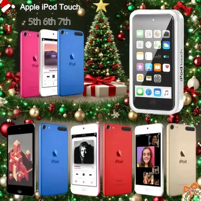 New Apple iPod Touch 5th 6th 7th Gen 32/64/128GB Sealed Player Christmas gif lot - Image 1 of 4