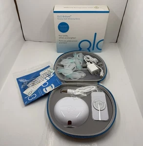 GLO Brilliant - Kit de dispositivo de blanqueamiento dental personal blanco - Caja abierta nunca usada - Imagen 1 de 6