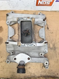 RARE VINTAGE OLDSMOBILE 303 324 CRAGAR BLOWER SUPERCHARGER 4-71 INTAKE MANIFOLD - Imagen 1 de 18