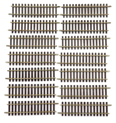 PILZ H0 Gleis gerade 105 mm (14 Stück) Neusilber Profilhöhe 2,5 mm - Bild 1 von 2