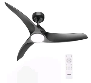 Tavzake Ceiling Fans with Lights, 42 inch Low Profile Ceiling Fan with Light and - Picture 1 of 9