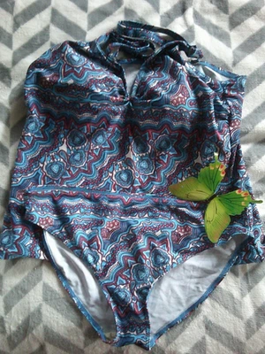 Neuer sports Damen - Tangini  Fb . Bunt  Gr . 42 C  NEU !  M4 - Bild 1 von 4