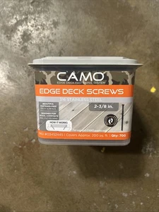 CAMO 2-⅜ in. 316 Stainless Steel Trimhead Hidden Edge Deck Screw (700-Count) - Picture 1 of 6