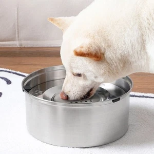 Mit schwimmender Tafel Hundefutter-Schüssel Teller-Haustier-Schüssel Haustier - Picture 1 of 9