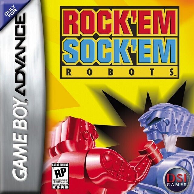 Rock 'Em Sock 'Em Robots - Game Boy Advance GBA Game