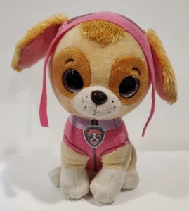 Ty Beanie Boos Paw Patrol Skye 6 Zoll Plüschtier rosa Stofftier Hund Welpe - Bild 1 von 9