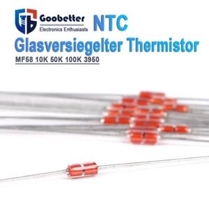 NTC-MF58 3950 1/5% ±10/50/100K Thermistor Temperatursensor für Induktionskocher - Picture 1 of 9
