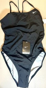 Nike 1 pc swimsuit Size 6 Swoosh NEW - Picture 1 of 3