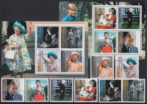 F-EX40148 GIBRALTAR MNH 2000 ROYAL FAMILY 100th BIRTHDAY OF QUEEN MOTHER. - Picture 1 of 1