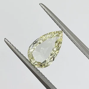 Natural Diamond 1.31 Ct Pear Antique Cut Q to R Range GIA Certified For Jewelry - Picture 1 of 6