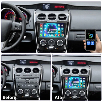 For Mazda CX-7 2007-2014 Android 13.0 Car Stereo Radio GPS Navi WIFI Bluetooth - Image 1 of 4