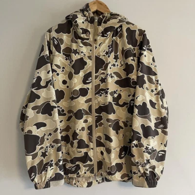 Bape Brown Psyche Camo Star Windbreaker Jacket nigo bathing ape - Image 1 of 4