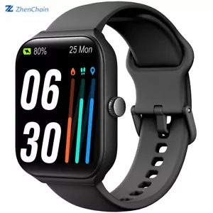 Smart Watch For Men/Women Waterproof Smartwatch Bluetooth For iPhone Samsung NEW - Picture 1 of 10