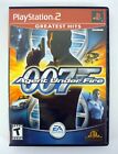 James Bond 007 Agent Under Fire Greatest Hits Sony Playstation 2 Game 2002