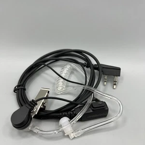2PIN MIC SŁUCHAWKI SŁUCHAWKI SŁUCHAWKI DO WALKIE TALKIE, nowe bezpłatna wysyłka! - Zdjęcie 1 z 6