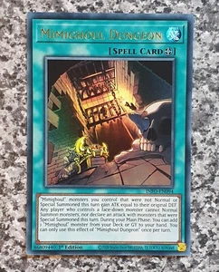 Yugioh INFO-EN094 Mimighoul Dungeon 1st Edition Ultra Rare MINT 10 - Bild 1 von 8