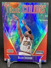 1999-00 Topps Stadium Club Chrome True Colors Refractor Allen Iverson #TC5 HOF
