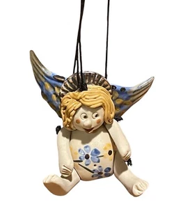 Federico Fabrini Laboratorio Pesaro Pupi Angel Marionette Made In Italy Handmade - Picture 1 of 20