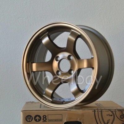 4 PIEZAS RUEDAS CÓNCAVAS ROTA GRID 15X7 4X100 20 67,1 FRSB 12,7 LBS. Foto 1 de 4