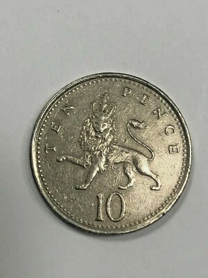 1992 Great Britain 10 Pence Foreign Coin #458 - Image 1 of 2