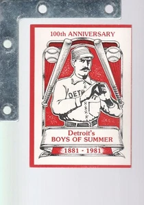1981 Detroit News 100th Boys of Summer Tigers Red Border PickFromList Hasta 35% DE DESCUENTO - Imagen 1 de 136