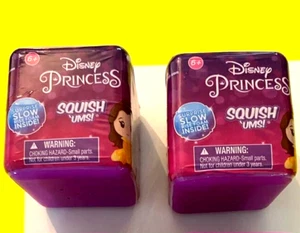 NEW! Disney Princess Squish 'Ums (x2) Sealed - Picture 1 of 2