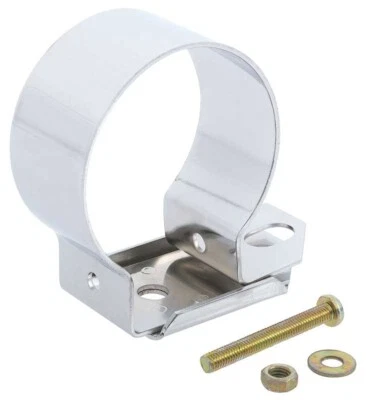 New Genuine Ford Performance Parts M-12044-A2 Universal Chrome Coil Bracket - Image 1 of 3