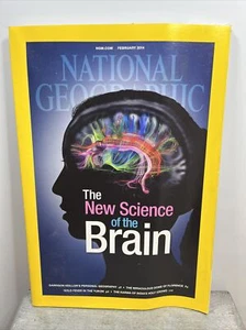National Geographic Magazine Feb 2014 The New Science of the Brain Collectable - Picture 1 of 14