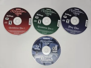 Forgotten Realms: Neverwinter Nights PC 4 Discs only (see pics)--VERY GOOD - Picture 1 of 2