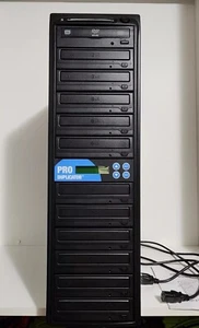 Pro Duplicator 11 Slot Burner CD DVD Duplicator Multiple Disc Copier Replicating - Picture 1 of 16