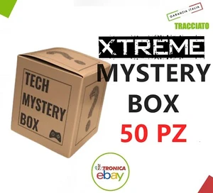 EXTREME SCATOLA BOX SORPRESA PRODOTTI ELETTRONICI NUOVI MYSTERY 50PZ - Foto 1 di 1