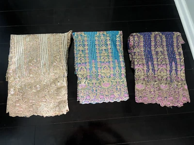 DMI FASHIONS-Luxury 5-Yard African Fabric – For Dresses, Suits, Coats & Bridal W - Image 1 of 3