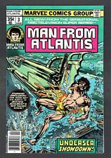 Man from Atlantis #3 Marvel Comics Bronze 1978 NM- (9.2) Mark Harris NBC TV Show