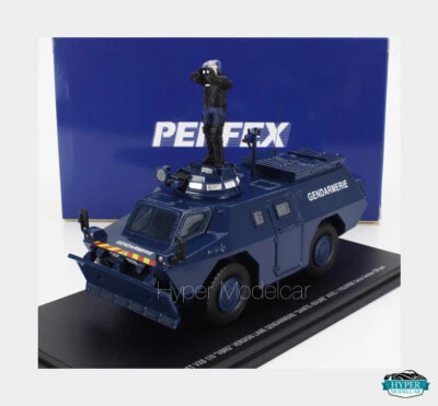PERFEX 1/43 BERLIET VXB 170 VBRG ANFIBIO GENDARMERIE SAINT SOLINE WITH FIGURE PE - Immagine 1 di 2